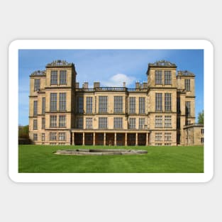 Hardwick Hall, East Elevation. Sticker